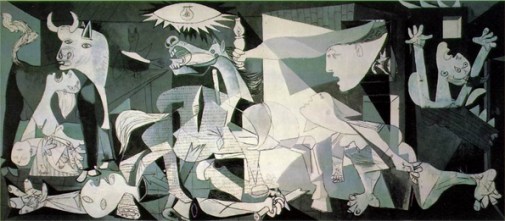 GUERNICA gehört zu den bekanntesten Gemälden von Pablo Picasso