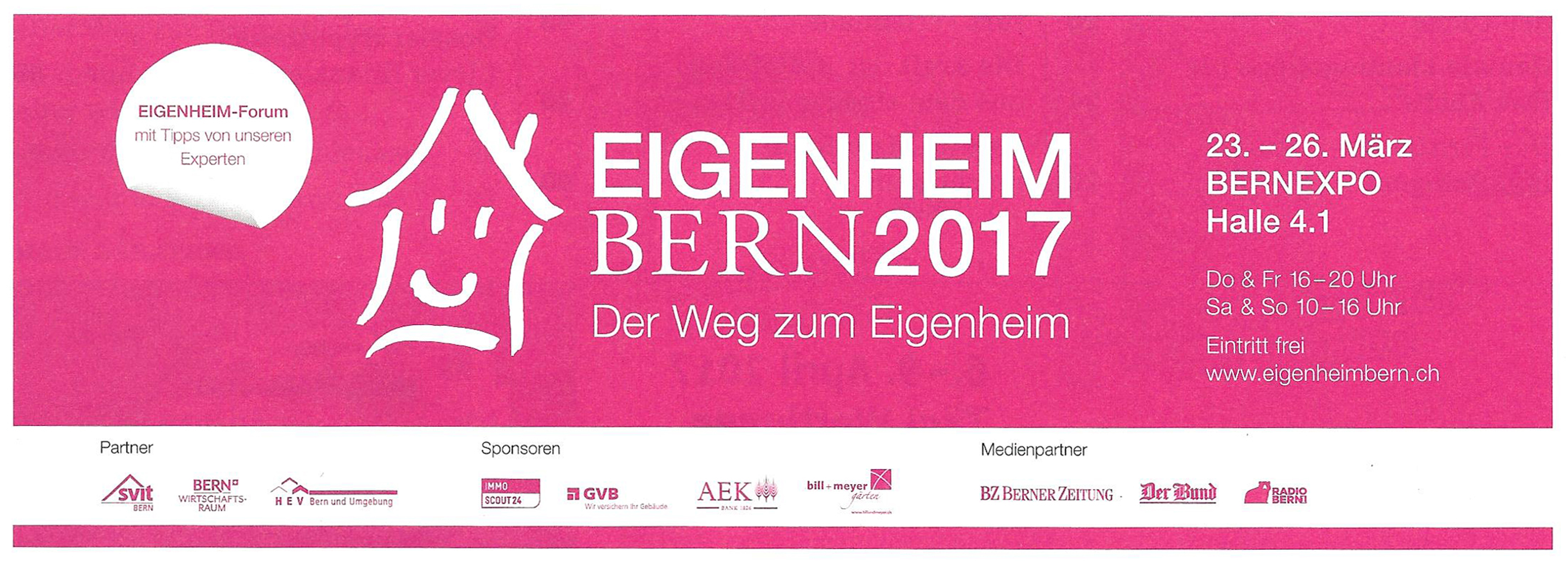 eigenheim messe bern 2017
